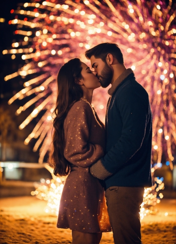 Image White Background Change, Photograph, Kiss, Light, People In Nature, Flash Photography