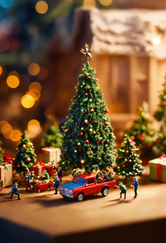 Jacqueline Casey, Christmas Tree, Light, Christmas Ornament, Car, Lighting