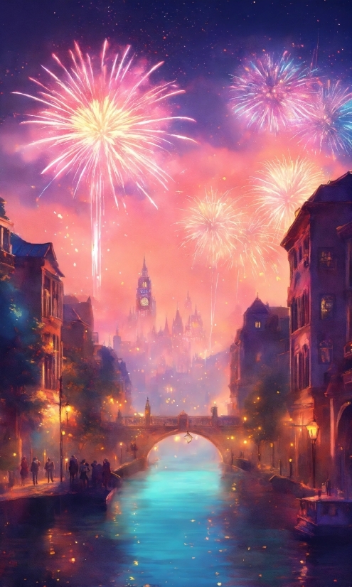 John Haymson Artist, Sky, Atmosphere, Fireworks, Building, World