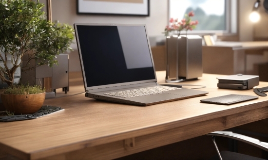 Nasa James Webb Images, Computer, Table, Plant, Personal Computer, Laptop