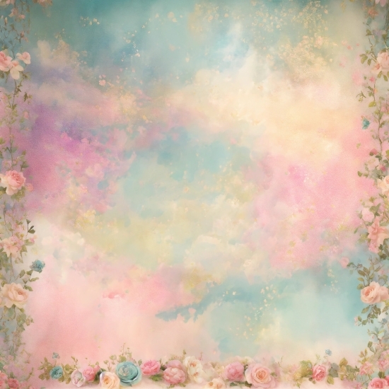 Nature, Paint, Art Paint, Cloud, Pink, Atmospheric Phenomenon