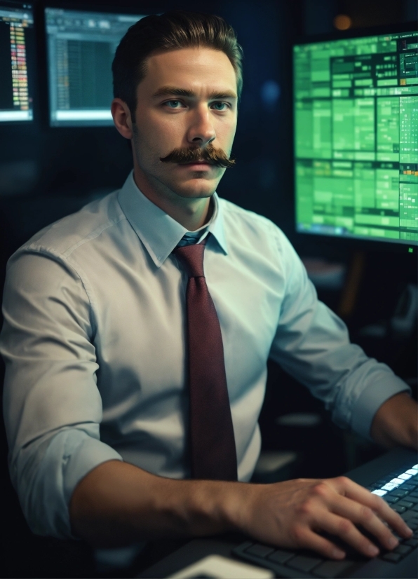 Non Copyright Stock Photos, Dress Shirt, Tie, Flash Photography, Peripheral, Computer