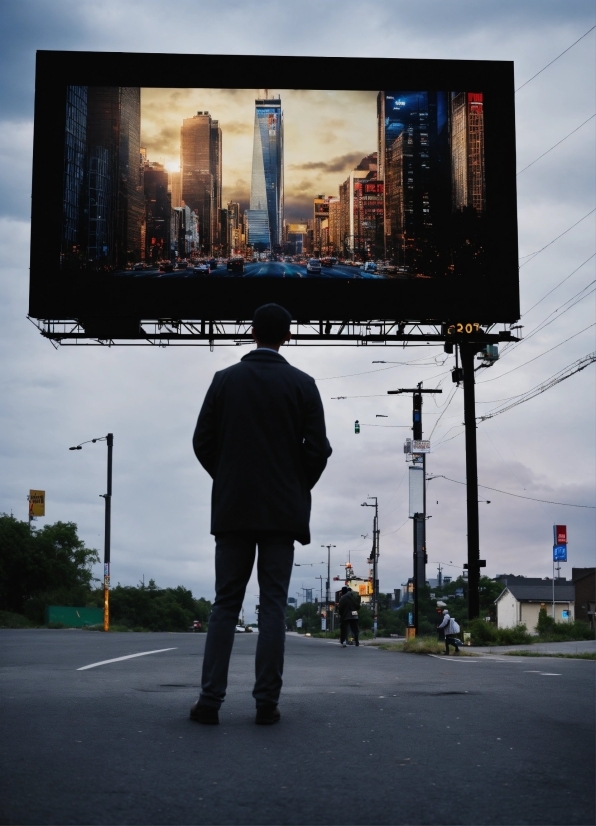 Old Book Illustrations, Sky, Lighting, Road Surface, Cloud, Television