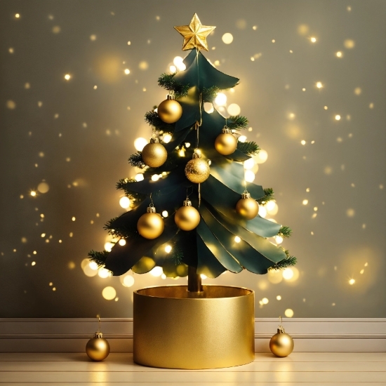 Online Image To Vector, Christmas Tree, Plant, Photograph, Christmas Ornament, Light