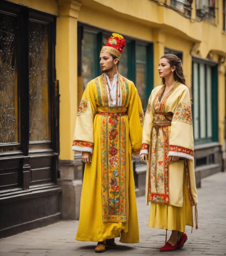 Outerwear, Window, Temple, Textile, Fashion Design, Hat