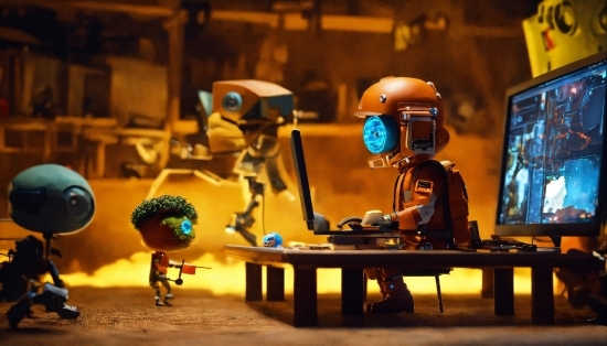 Photo Mechanic, Table, World, Toy, Machine, Fun