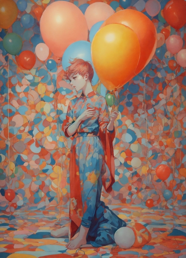 Poster And, Balloon, Orange, Gesture, Party Supply, Happy