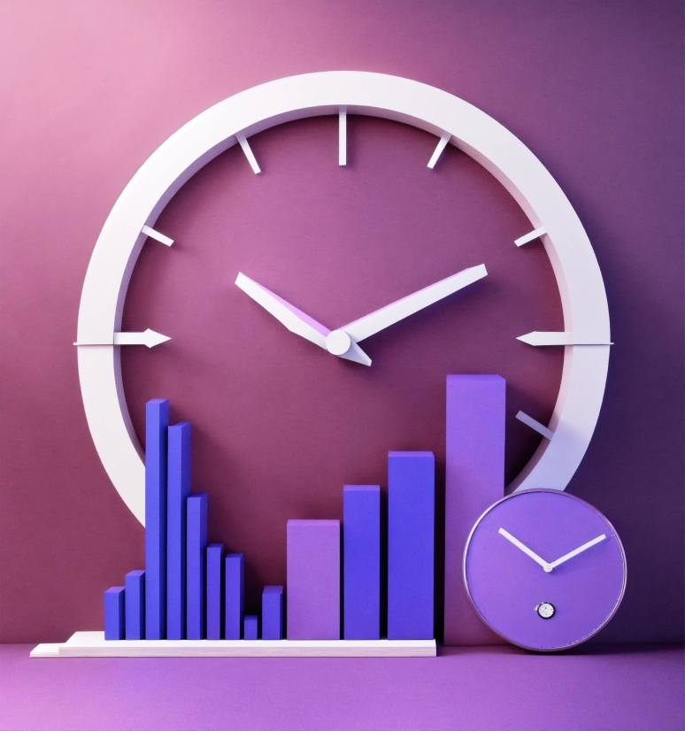 Product, Purple, Clock, Rectangle, Pink, Violet