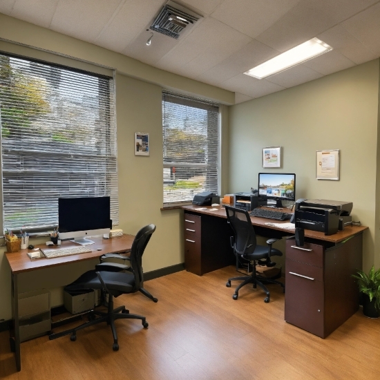 Public Domain Images, Furniture, Table, Computer, Property, Building