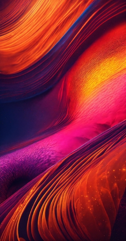 Rainbow Background, Colorfulness, Purple, Orange, Amber, Pink