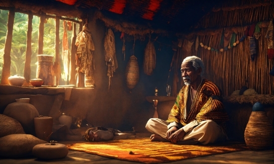 Ramadan Mubarak Illustration, Temple, Wood, Window, Tints And Shades, Darkness