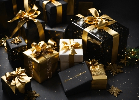 Raw Images For Editing, Gold, Gift Wrapping, Material Property, Rectangle, Box