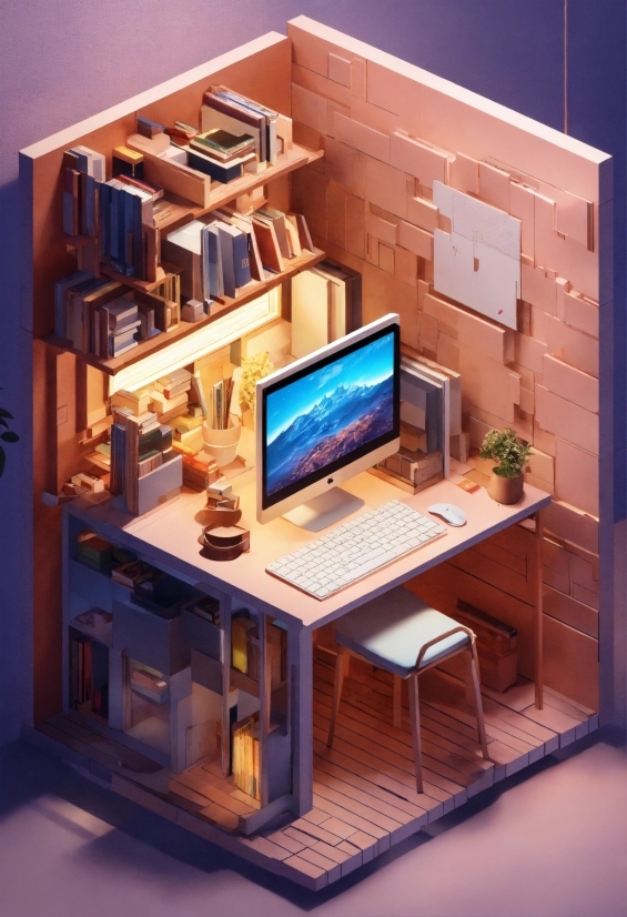 Real Estate Stock Photos, Computer Desk, Table, Building, Shelving, Desk