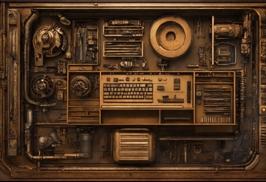 Royalty Free Photo Library, Brown, Radio, Cassette Deck, Audio Equipment, Wood