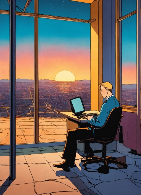 Shoes Illustration, Sky, Personal Computer, Laptop, Computer, Tower