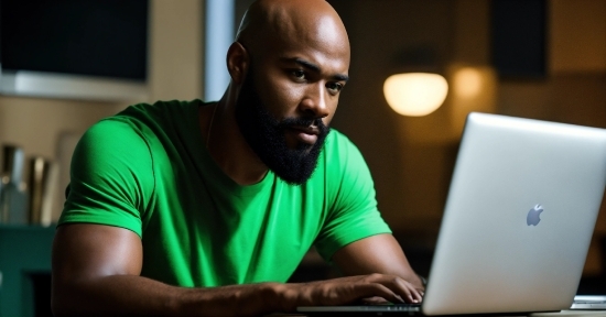 Student Stock Images, Computer, Personal Computer, Laptop, Beard, Netbook