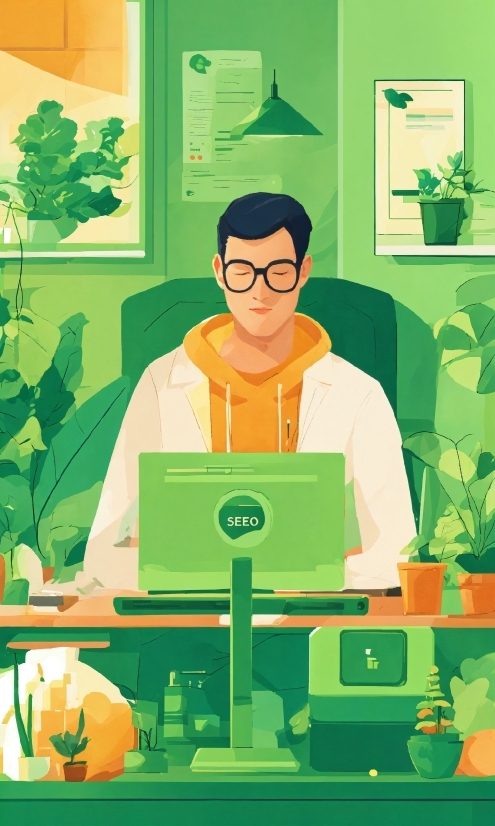 Student Stock Photo, Computer, Green, Personal Computer, Laptop, Plant