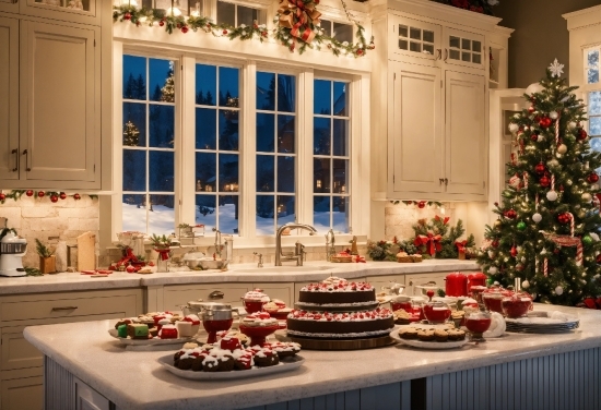 Tamara Lempicka, Christmas Tree, Food, Table, Decoration, Plant