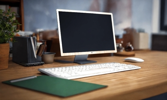 The Black Paintings, Computer, Personal Computer, Table, Computer Keyboard, Peripheral