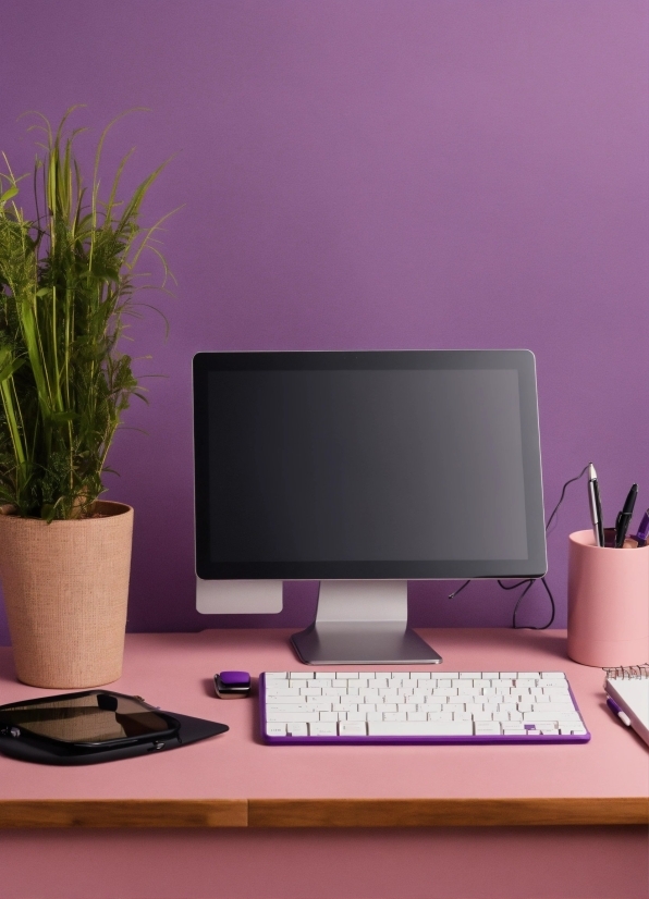 The Splash Painting, Computer, Plant, Personal Computer, Peripheral, Computer Desk