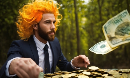 Tie, Beard, Tree, Suit, Event, Cuisine