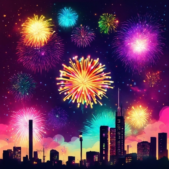 Top 10 Design Software, Fireworks, Atmosphere, Skyscraper, Sky, Photograph