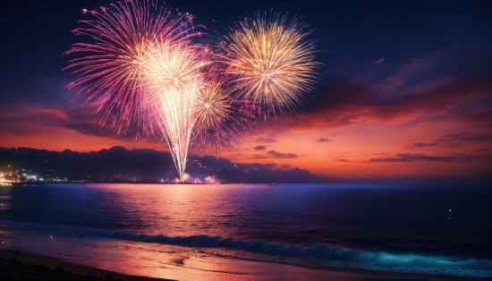 Top Tools For Graphic Designers, Water, Sky, Cloud, Fireworks, Beach