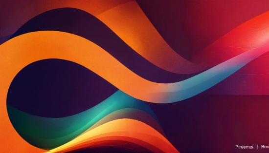 Trippy Wallpaper, Orange, Art, Line, Red, Font