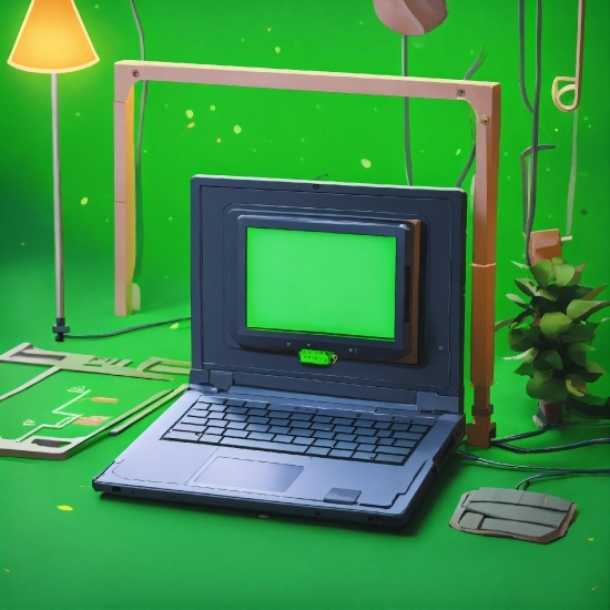 Vector Heart, Computer, Green, Personal Computer, Computer Keyboard, Space Bar