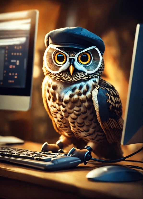 Web Design Free Images, Bird, Beak, Owl, Sculpture, Drinkware