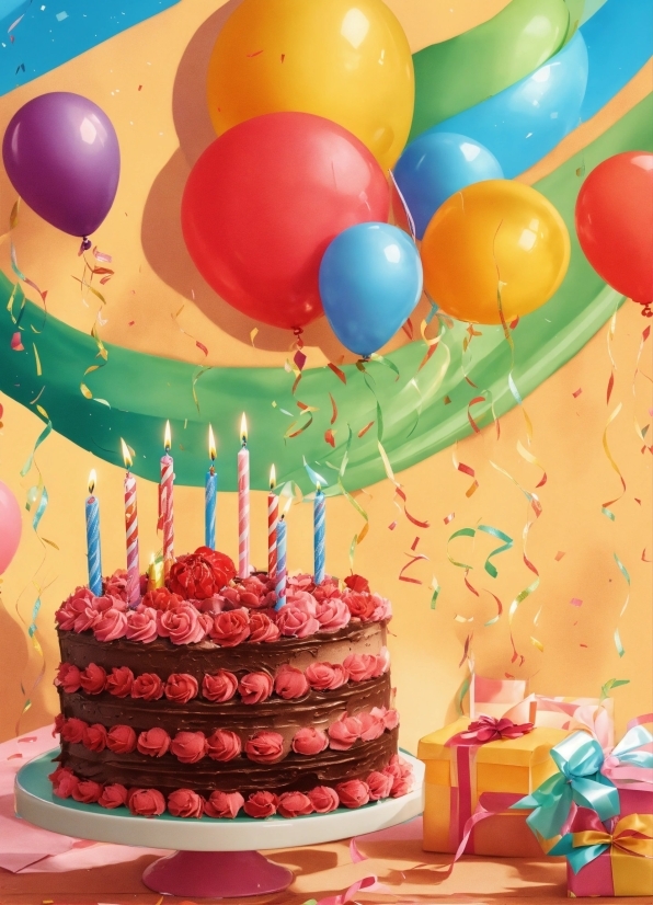 Web Graphics Software, Food, Decoration, Cake Decorating, Balloon, Cake