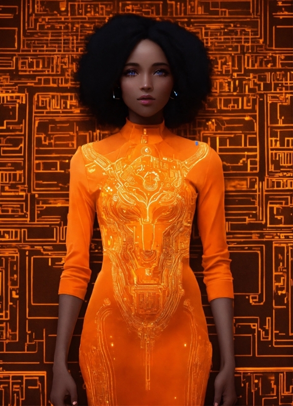 Adobe Illustrator Getintopc 2021, Human, Fashion, Sleeve, Orange, Fashion Design