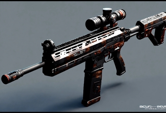 Ai Imagined Facetune, Air Gun, Trigger, Gun Barrel, Machine Gun, Optical Instrument