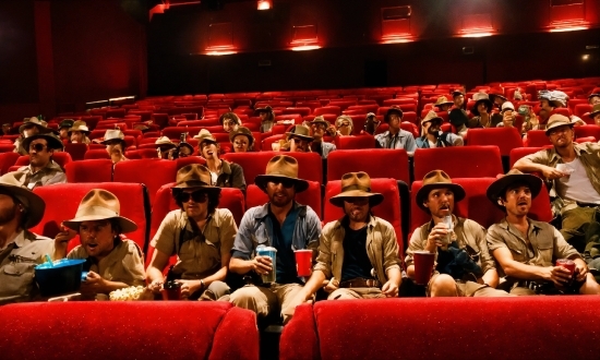 Ai Machine Learning, Hat, Red, Sun Hat, Suit, Crowd