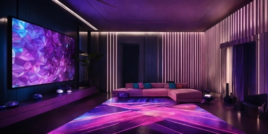 Ai Movies 2018, Purple, Light, Decoration, Building, Textile