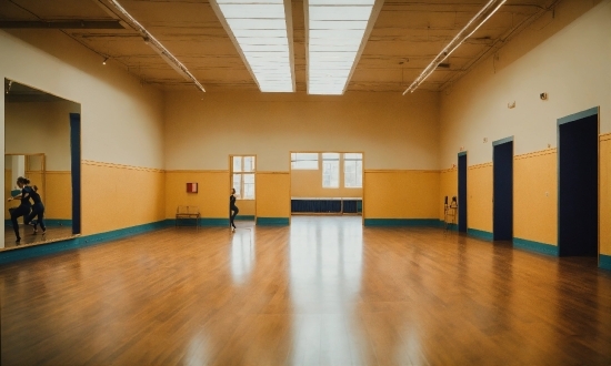 Ai Picture Free, Hall, Building, Wood, Fixture, Field House