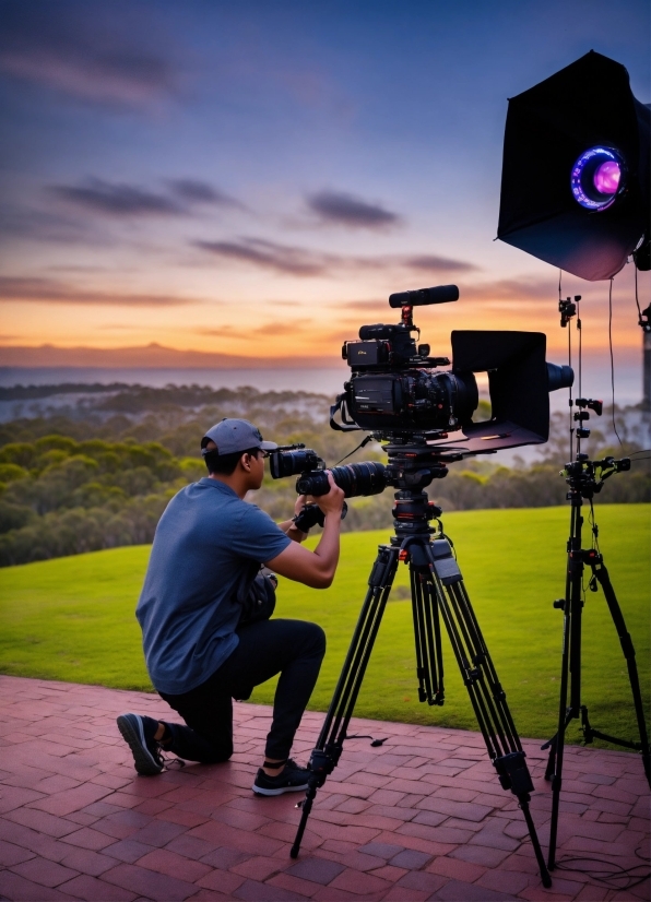 Ai Retouch, Cloud, Sky, Tripod, Videographer, Flash Photography