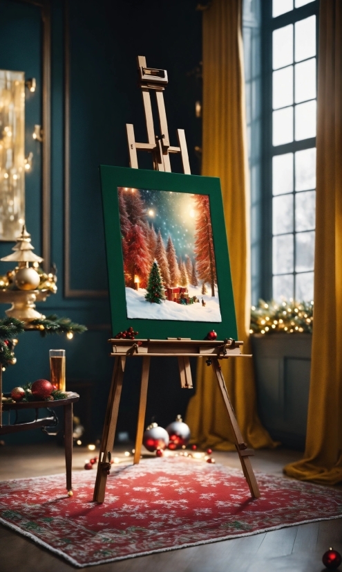 Ai To Write Music, Easel, Interior Design, Window, Art, Picture Frame