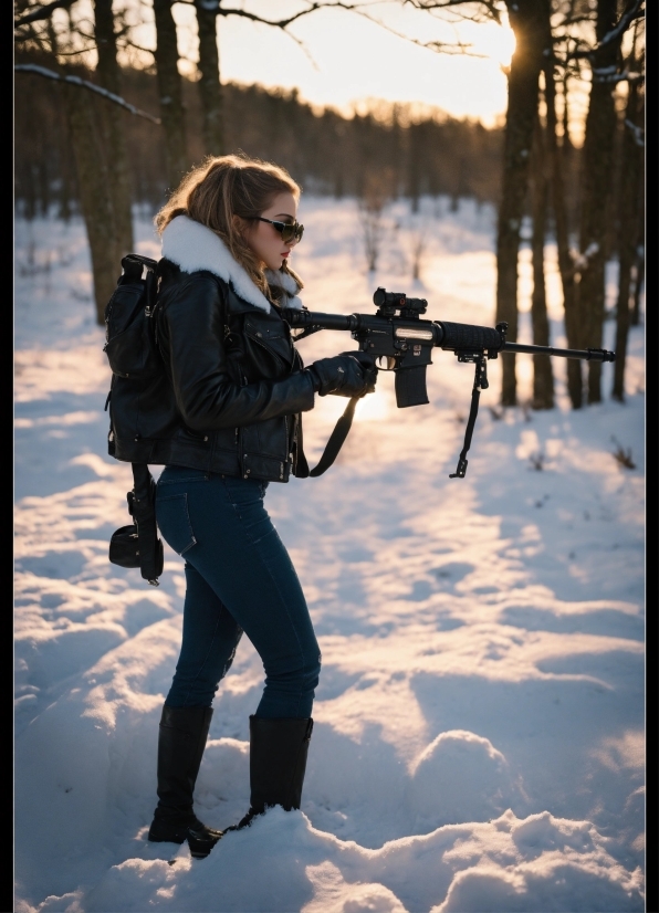 Ai Video Meta, Snow, People In Nature, Flash Photography, Freezing, Tree