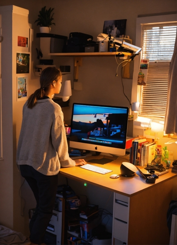 Artificial Intelligence Steven Spielberg, Table, Personal Computer, Computer Desk, Computer, Desk