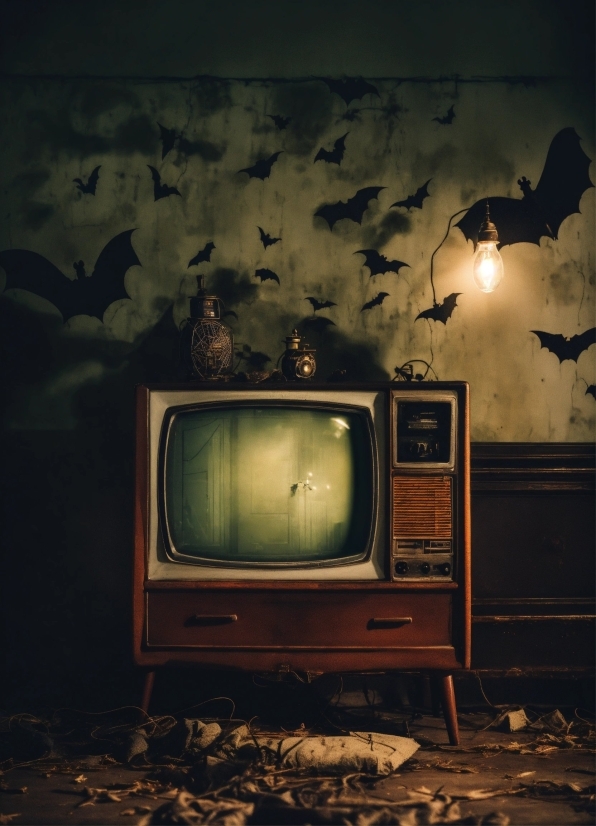 Atmosphere, Light, Lighting, Bird, Building, Television Set