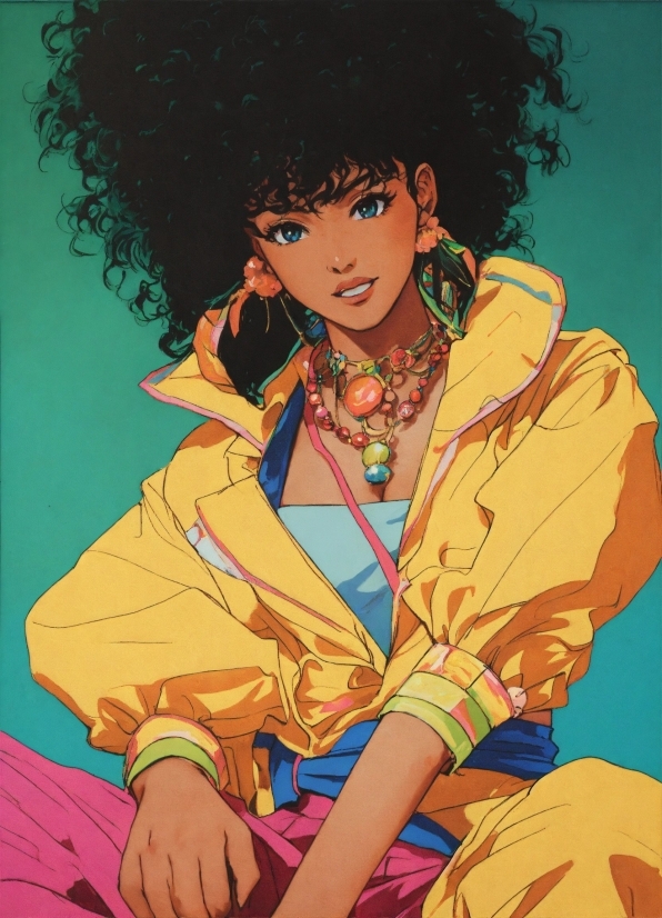 Bing Wallpaper Download, Art, Painting, Jheri Curl, Fashion Design, Illustration