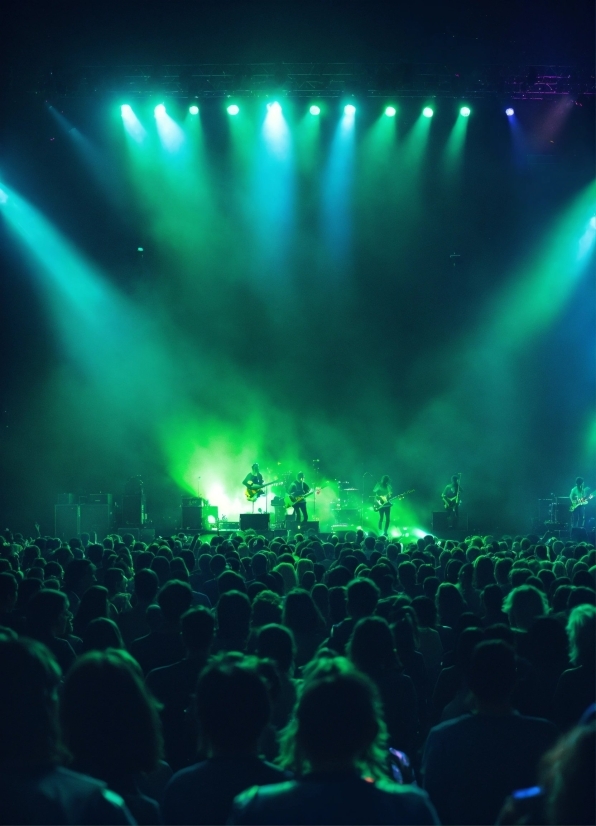 Black 1080p Wallpaper, Concert, Green, Black, Music, Entertainment