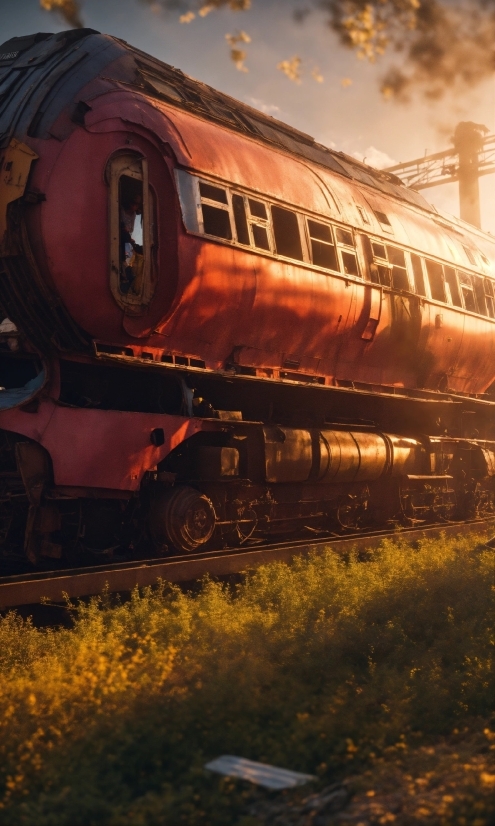 Black Hole Wallpaper 4k, Train, Plant, Automotive Lighting, Rolling Stock, Sky