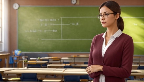 Border Background, Glasses, Vision Care, Adaptation, Spokesperson, Public Speaking