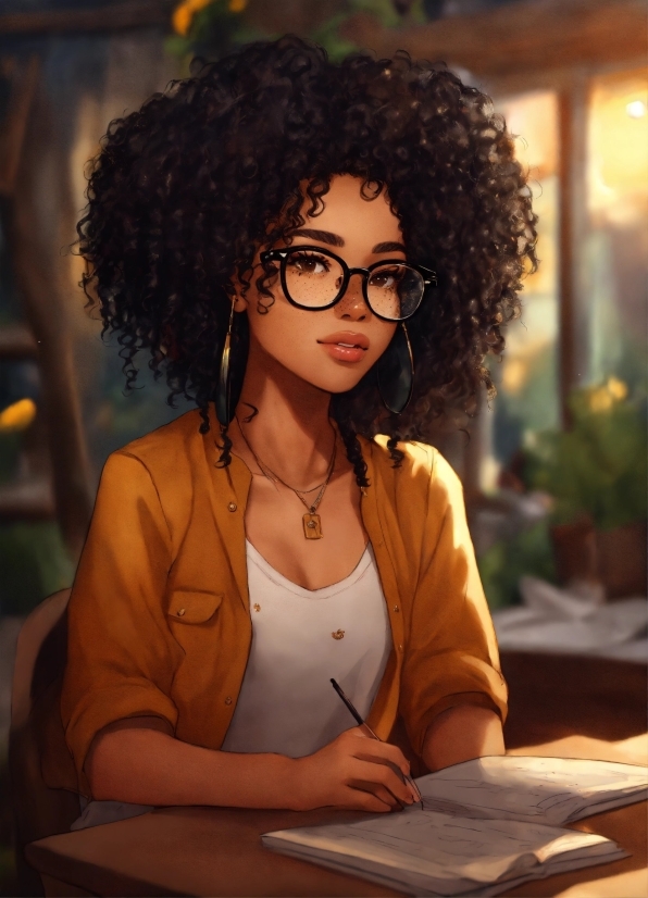 Breakfast Vector, Glasses, Vision Care, Jheri Curl, Lipstick, Eyewear