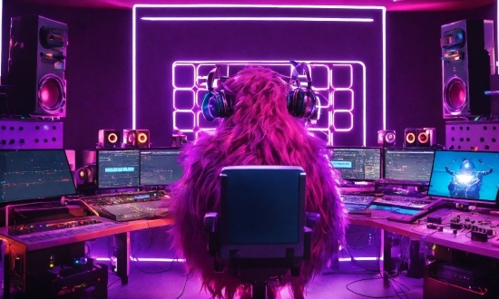Computer, Personal Computer, Purple, Musician, Table, Music