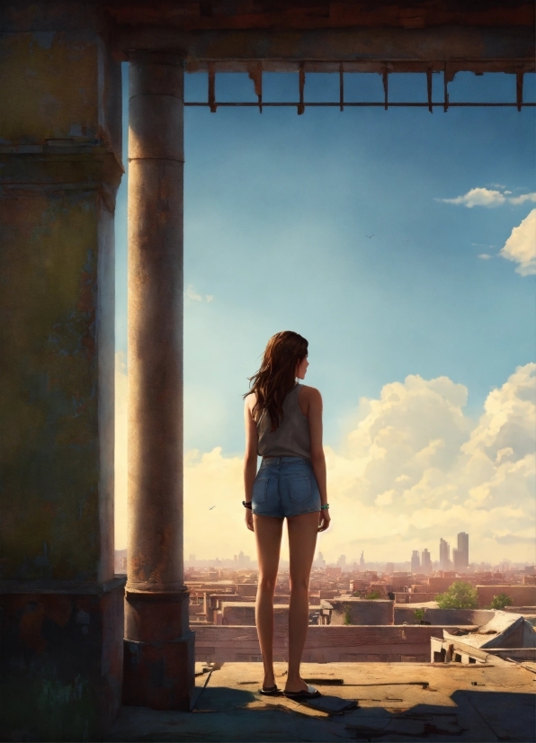 Cute Backgrounds Aesthetic For Computer, Sky, Cloud, Flash Photography, Standing, Architecture