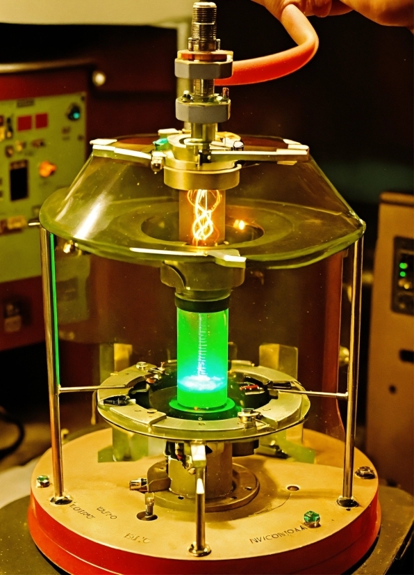 Dalle Upload Image, Green, Light, Yellow, Gas, Science