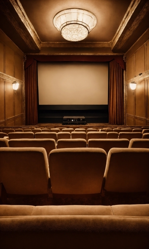 Download Wallpaper Full Hd Pc, Chair, Building, Lighting, Hall, Movie Theater